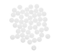 BCOATH 100 pezzi Palline Sonaglio Bianche per Riparazione Giocattoli Sonagli Sostituibili Inserti Sonori per Peluche e Animali Facili da Installare e Compatibili con Giocattoli Fai da Te