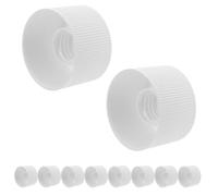 BCOATH 100 Pezzi Tappo Per Dispenser Di Dentifricio Tappo A Vite Per Dentifricio Tappi A Scatto Riutilizzabili Per In Plastica A Vite In Plastica Tappi Per Bagno