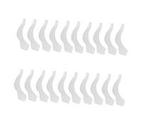 BCOATH 10paia Copriocchiali Silicone Antiscivolo Accessorio Per Occhiali Da Sole Design Pratico e Resistente Per Sport e Attività All Aperto Colore Bianco