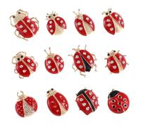 BCOATH 12 pezzi Spilla Donna Set Creativo Spille da Bavero e Colletto per Camicia Eleganti Fermagli Animalier per Borse Maglioni e Cappotti Accessori per Ragazze e Signore