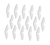 BCOATH 15pezzi Pz Strisce Antifog Per Occhiali Naselli Regolabili Silicone Per Protezione Nebbia Accessori Per Occhiali Per Uso Esterno