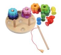 BCOATH 1Set Educativo Montessori per Attività e Manipolativa per Mesi con Colorati per Sviluppare Competenze Motorie