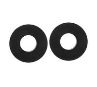 BCOATH 2 Pezzi Tappetini Antivibrazione in Gomma con Foro Interno Ammortizzatori per Attrezzature Fitness Supporto Antiscivolo e Riduzione Rumore per Palestra e Casa