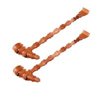 BCOATH 2pezzi Massaggiatore Martello Per Massaggi Portatile Stick Per Grattare La Schiena e Alleviare La Tensione Muscolare