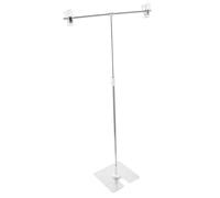 BCOATH 2pezzi Mini Background Frame Support System Regolabile Per Fotografia Supporto Leggero Per Fondali Per Cibo Cosmetici e Piccoli Prodotti