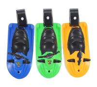 BCOATH 3 pezzi Giocattoli da Bagno Acqua Scooter a Molla per Galleggianti per Vasca Doccia e Piscina Divertimento per Ragazzo Ragazza