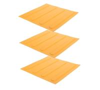 BCOATH 3 pezzi Piastrelle PVC per Marciapiede Mattoni Tattili Antiscivolo per Pavimentazione Cieca Rivestimento Sicuro e Durevole per Percorsi Pedonali Tattili
