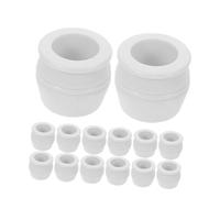 BCOATH 30 Pezzi Mini Vasi Decorativi per Piante Succulente Vasi Bonsai Miniatura per Decorazioni Dollhouse e Paesaggi in Miniatura per Progetti Artigianali DIY