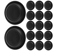 BCOATH 30 Pezzi Tappo Foro Porta Auto in Gomma Tappo di Tenuta 32mm Nero per Porta Auto e Paraurti Protezione Antigraffio