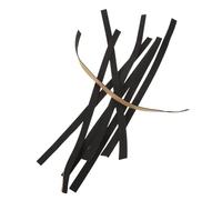 BCOATH 4 Paia Accessori per a Dondolo per Cuscinetti per mobili Antiscivolo Black