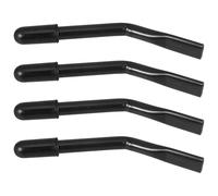 BCOATH 4 Pezzi Estensori Freno Sedia Rotelle Neri Maniglie Allungate per Freni Carrozzina Accessori per Poltrone Trasporto e Anziani Installazione Rapida Senza Attrezzi Design Robusto e