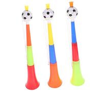 BCOATH 4 Pezzi Tromba Da Calcio Telescopica Trombe D'Aria Per Feste Corno Da Partita Di Calcio Oggetti Di Scena Applausi Corno Per Il Calcio Sport Corni Di Plastica Giocattoli A Tromba