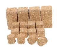 BCOATH 4 set Mini Balle di Fieno Finte in Legno Decorazioni Autentiche per Scena Fattoria Bjd Blocchi di Paglia Simulati Accessori per Artigianato e Modellismo