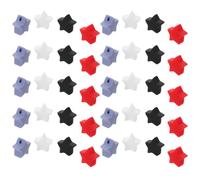 BCOATH 40 Pezzi in Silicone Cappucci a Stella per Ferri da Maglia | Protezione per Punte, Design a Cinque Punte, Superficie Liscia senza Bave, per Ferri Diritti e Lezioni Colore Casuale