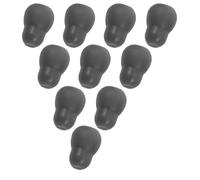 BCOATH 5 Paia Tappi Auricolari in Silicone per Stetoscopio Ricambio Morbido e Isolante Migliora Chiarezza Suono per Medici e Ospedali Facili da Installare Grigio