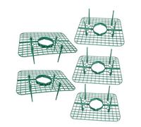 BCOATH 5 Pezzi Supporti per Fragole con Gambe Sostegno Elevato in Quadrata per Coltivazione Fragole Supporti Riutilizzabili per Giardino e Vasi Protezione da umidità e Marciume