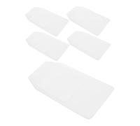 BCOATH 5pezzi Inserti Trasparenti in Pvc Per Penne Proteggi Tasca Penna Per Medici Infermieri Organizer Semplice e Pulito Per Uniformi