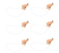 BCOATH 6 Di Naso Da Strega Per Costume Di Halloween Accessori Per Cosplay Vestito Di Halloween