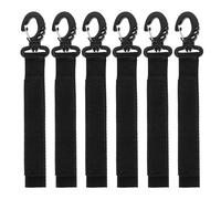 BCOATH 6 Pezzi Ganci Elastici Pesanti per Ormeggio Barche Ganci Multiuso per Kayak Canoa e Yacht Resistenti e Facili da Usare per Fissaggio Sicuro Banchina