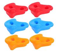 BCOATH 6 pezzi Prese da Arrampicata per Parete Impugnature Resistenti in PP Spessore Rinforzato per Uso Interno ed Esterno in Parchi Giochi e Palestre