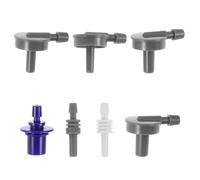 BCOATH 7pezzi Adattatore per Connettore del Bracciale da Connettore per Tubo Aria Tubo Singolo per Misuratori di Pressione Sanguigna Sostituzione per Uso Ospedaliero e Domestico