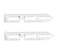 BCOATH 8 Pcs Eye Pupil Distance Righello Strumento Di Misurazione Della Distanza Della Pupilla Ottico Misura Per Occhiali Pd Righello Per Occhiali Righello Di Misurazione Per Strumento