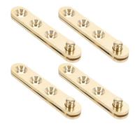 BCOATH 8 Pezzi Cerniera per Porta in Rame Perno Pivotante Superiore e Inferiore, Cerniera Nascosta e Autocentrante, Design Elegante per Spazi Commerciali, Funzionamento senza Sforzo