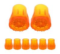 BCOATH 8 Pezzi Puntali Antiscivolo per Stampelle in Gomma Oxford Ricambio Resistente per Bastoni da Passeggio e Supporti Facili da Installare e Adatti Superfici Bagnate o Gelate