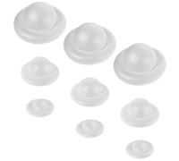 BCOATH 9 Pezzi Kit di Sfere in Schiuma Bianche per Solare DIY, Stimola la creatività, Facile da Dipingere, per Progetti Scolastici e attività Artistiche