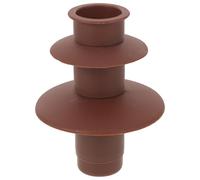 BCOATH Albero e Durata Estesa in Plastico di Ricambio Spirale per Fontana a Doppio Strato Flusso Uniforme di Fonduta al Cioccolato per Uso Domestico