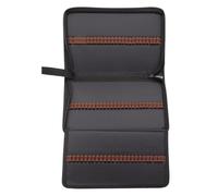 BCOATH Astuccio Tela Nero Pieghevole 72 Fori in Canvas Leggero e Lavabile, come Borsa per Cancelleria per Back To School Party e Uso Scolastico