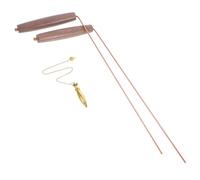 BCOATH Bacchette Rabdomanti in Rame Autentico Leggere e Portatili Strumento Multifunzionale per Ricerca Spirituale e Misurazioni Precise per Caccia e Rilevamento Acqua