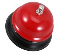 BCOATH Campanello da Tavolo Rosso per Servizio Ristorante e Reception, Buzzer Wireless per Chiamata Ufficio e Gioco Quiz, Dispositivo di Chiamata al Tavolo per Eventi e Feste