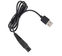 BCOATH Cavo Adattatore di Alimentazione USB per Rasoio Elettrico 2 Pezzi, Linea di Carica Rapida Conduttore Metallico, Accessori per Ricarica Rasoio Uomo, per Viaggi e Uso Quotidiano