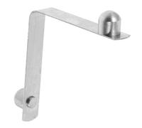 BCOATH Clip a Scatto a Forma di V per Bastone da Passeggio in Acciaio Inox, Molla di Compressione Resistente, Accessorio per Regolazione Altezza Stampella, per Ausili Mobilità e Uso