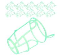 BCOATH Coperture in Plastica per Flaconi Contagocce 100ml, Set da 20 Pezzi, Rete Sospesa per Bottiglie di Soluzione Salina, Portaflaconi per Infusione Ospedaliera Installazione Rapida,