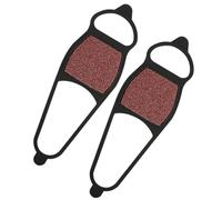 BCOATH Copriscarpe Antiscivolo per Escursionismo in Silicone e Tessuto Sabbiato, 1 Paio Resistente per Arrampicata su Ghiaccio e Pesca Sul Ghiaccio
