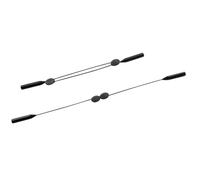 BCOATH Cordino Ferma Occhiali Regolabile Chiusura Magnetica 2 Pezzi | Nero, Silicone e Filo D'acciaio, Resistente e Confortevole, per Donna, Moglie e Mamma