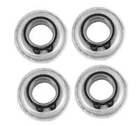 BCOATH Cuscinetti a Sfere Per Sedia a Rotelle Manuale, Set 4 Pezzi, Parti Interne Mozzo Ruota Anteriore, Accessori Di Ricambio Per Manutenzione e Riparazione Sedie a Rotelle, Compatibili Ruote Piccole