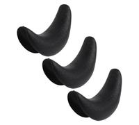 BCOATH Cuscino Poggiatesta 3 Pezzi in Gomma Morbida Antiscivolo Cervicale Supporto Collo Comodo per Lavaggio Capelli da Estetico e Spa per Lavandino Shampoo Professionale