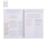 BCOATH Diario per Scrivere a Spirale per Donne, Quaderno della Gratitudine Guidato con Suggerimenti, Diario Consapevole di Crescita Personale Compatto e Portatile per Riflessioni