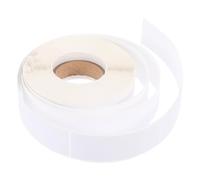 BCOATH Etichette Adesive Rimovibili per Congelatore e Cucina, 1 Rotolo da 500 Pezzi, Materiale Raflacoat Autoadesivo Bianco, per Barattoli di Vetro e Sacchetti di Plastica in Ufficio