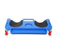 BCOATH Ginocchiere da Garage con 5 Ruote Girevoli, Blu, per Meccanici