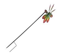 BCOATH Girandola da Giardino in Ferro Colorato Decorazione Rotante Forma di Mulino Vento per Cortile e Prato Facile da Installare Ornamento Vivace per Esterni e attività all Aperto