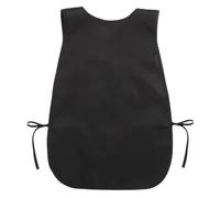 BCOATH Grembiule Antimacchia in Poliestere Nero per Parrucchieri e, Resistente e Pesante, per Feste e Saloni di Bellezza