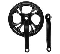 BCOATH Guarnitura Bici Leggera in Ferro Denti per Mountain Bike Singola velocità Antiscivolo Set Catena per Bici Adulti Resistente e Facile da Usare