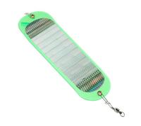 BCOATH Lampeggianti Cromati ad Alta visibilità per Pesca a Traina Luci per Attirare i Pesci Effetto Subacqueo Realistico Attrezzatura Riflettente per Trote Salmoni e Spigole Facile