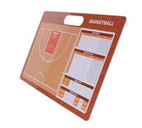BCOATH Lavagna Tattica Basket in PVC Portatile, Lavagnetta da Allenamento per Partite e Mezza Campo, Kit Coaching per Strategia e Comunicazione Sportiva