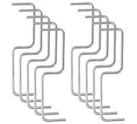 BCOATH Modellatore per Rami a Forma di S in Filo d'Acciaio Argento, Strumento Resistente per Piegare e Fissare Rami di Piante e Fiori, per Uso Indoor e Outdoor