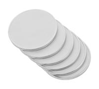 BCOATH Monete Commemorative Rotonde Resistenti allo Sbiadimento con Bordi Filettati 6 Pezzi in Lega da 40mm per Incisione Laser Fai da Te e Artigianato Creativo